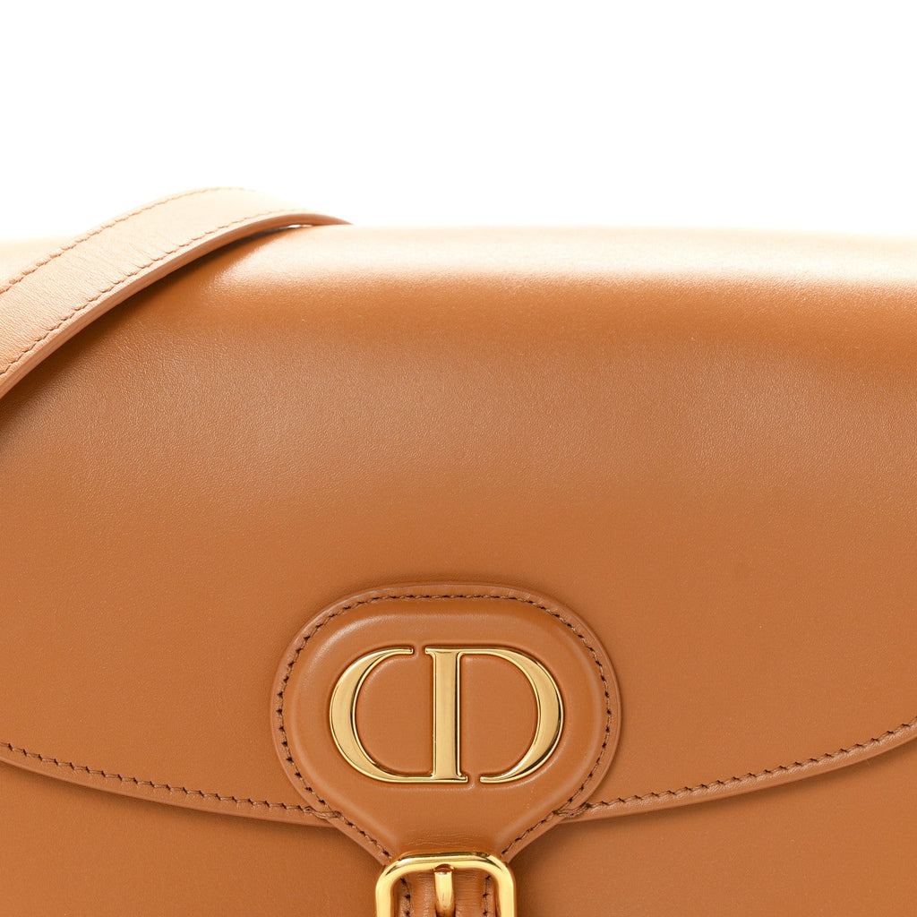 Box Calfskin Medium Bobby Flap Camel AT My store