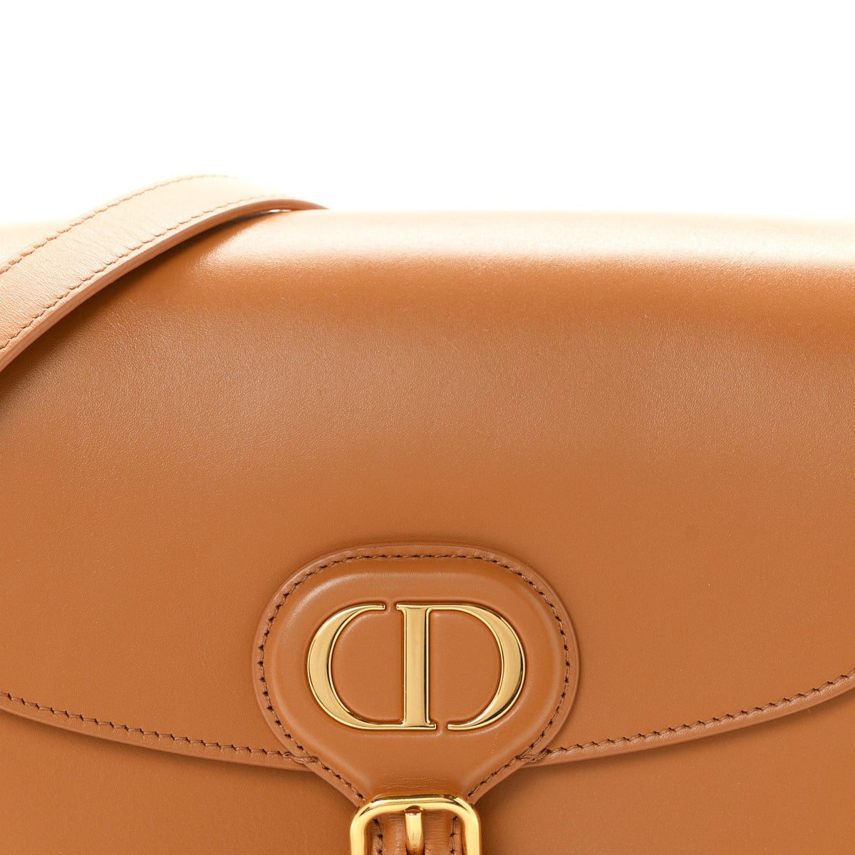 Box Calfskin Medium Bobby Flap Camel AT My store