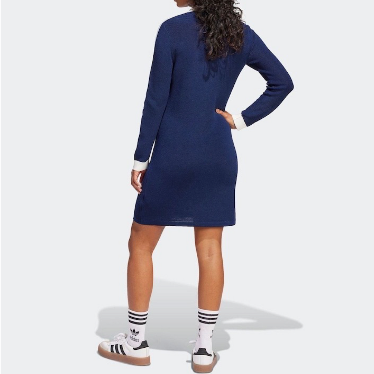 New Arrival Adidas Originals POLO DRESS WOMen - INDIGO BLUE /WHITE