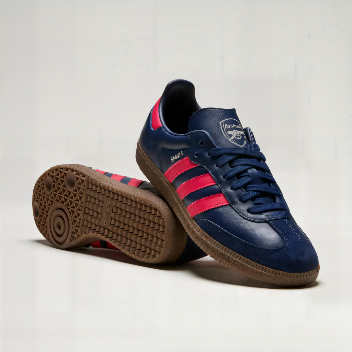 New Arrival Adidas Original SAMBA LICENSED Men -INDIGO BLUE/ PURRUB/GUM5