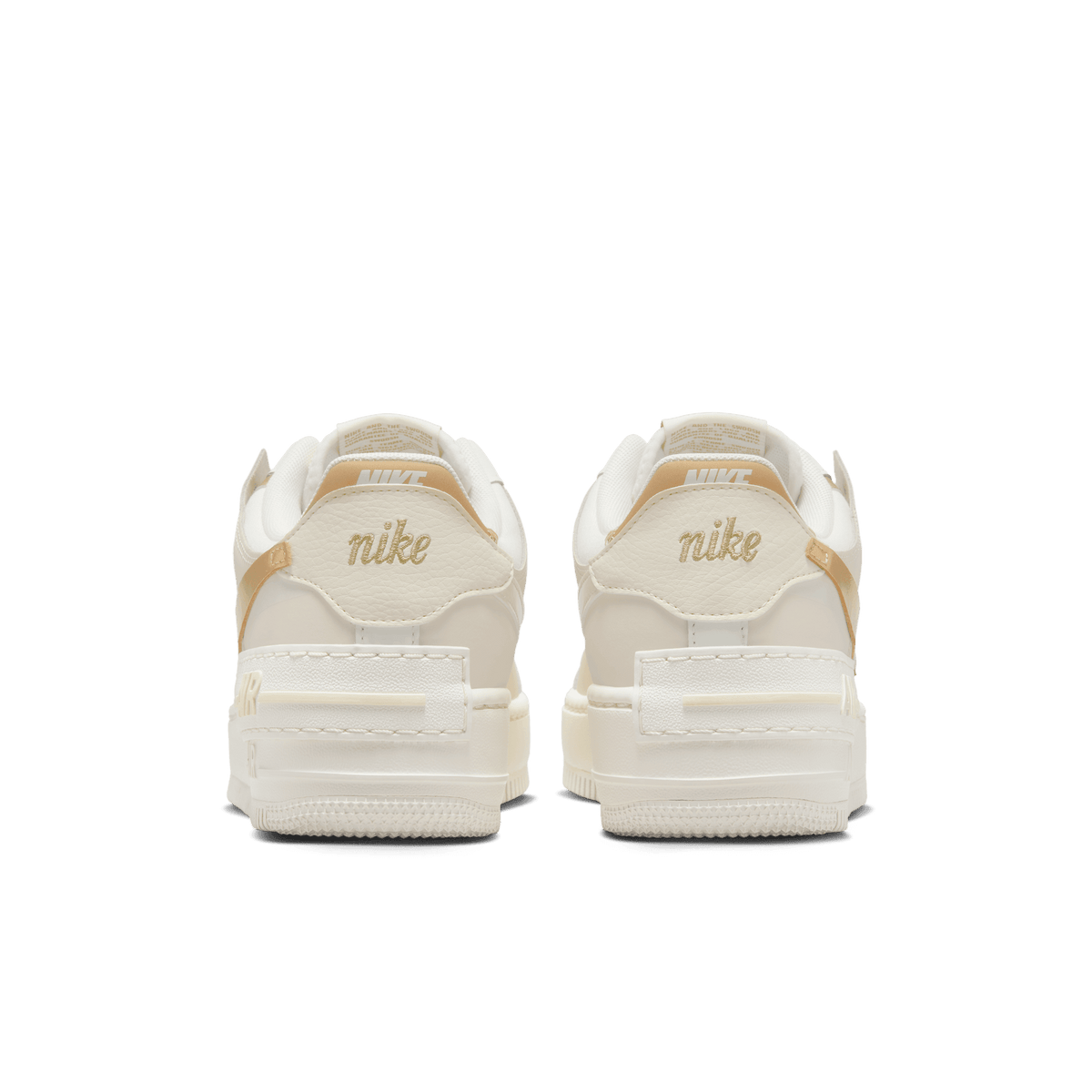 Women's Nike Air Force 1 Shadow "Sail Metallic Gold"