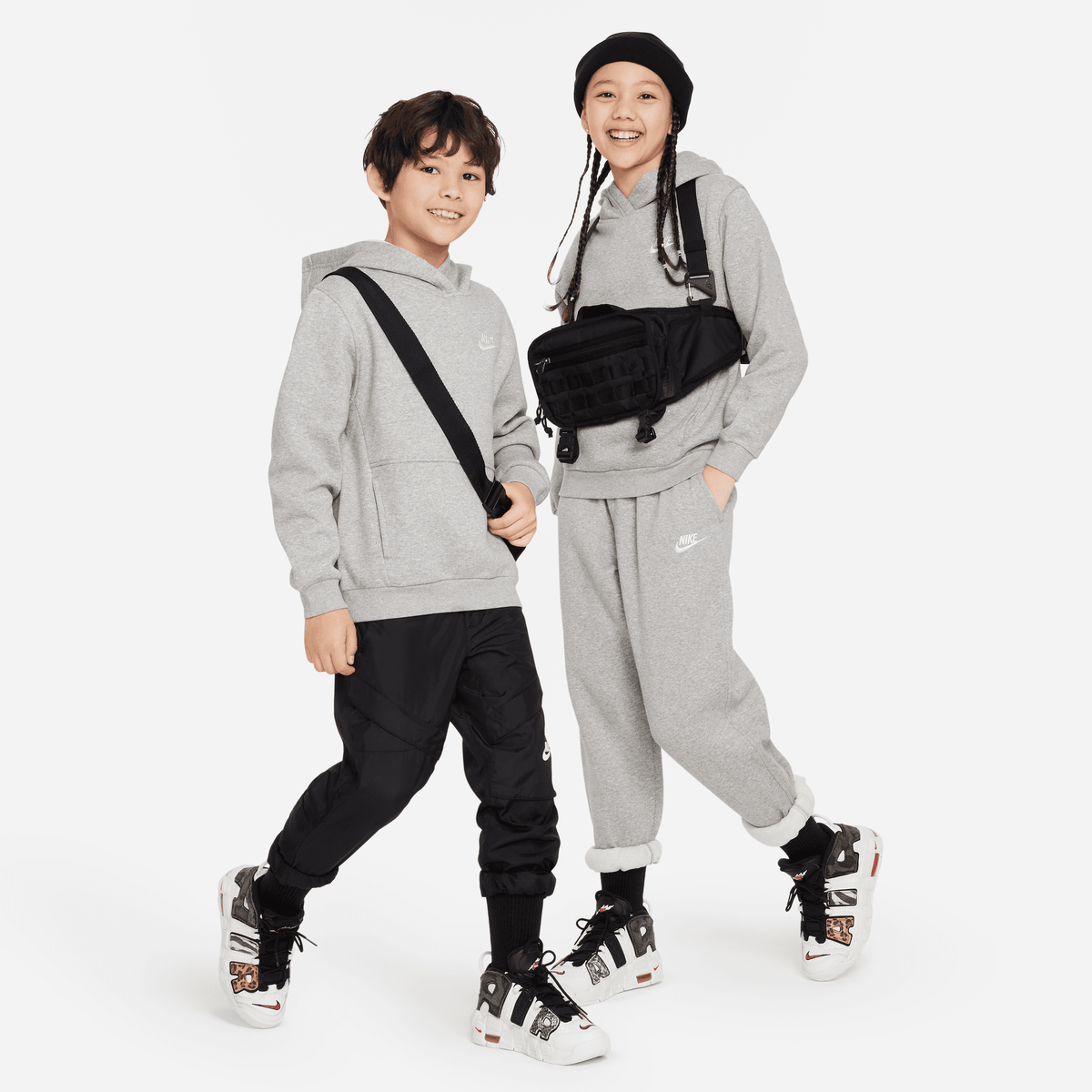 Big Kids' Nike Sportswear Club Fleece Pullover Hoodie (Unisex)