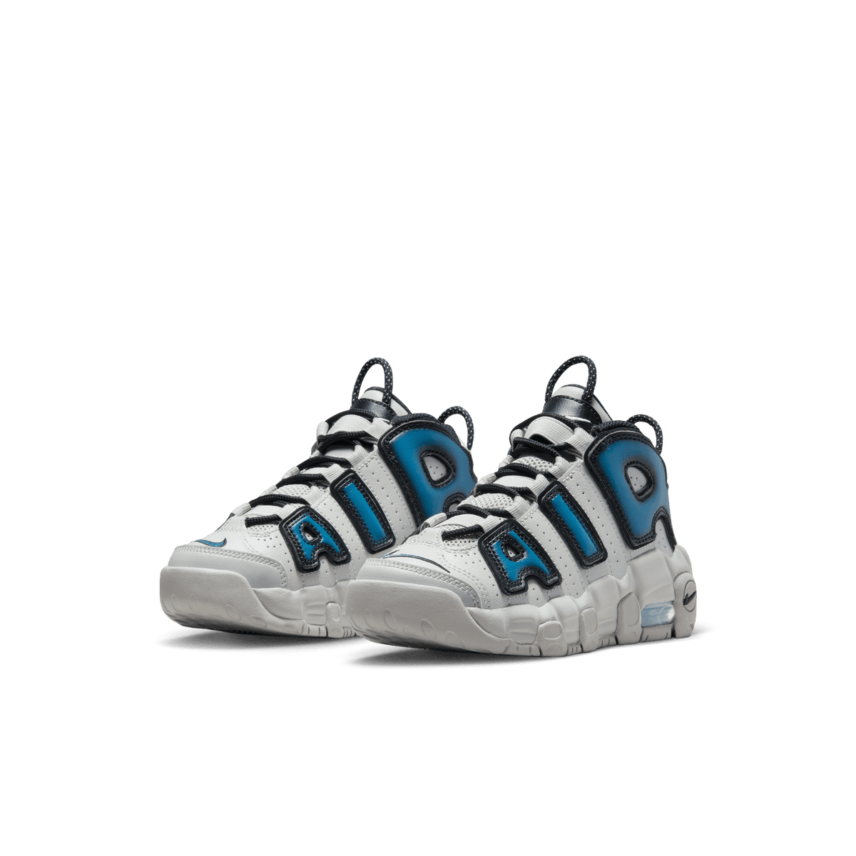 Little Kids' Nike Air More Uptempo "Industrial Blue"