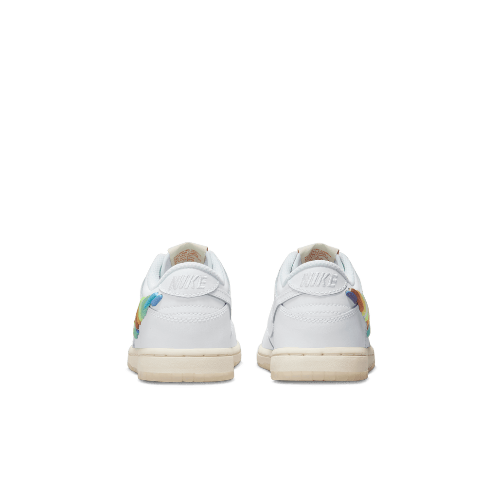 Little Kids' Nike Dunk Low SE "Rainbow Swoosh"