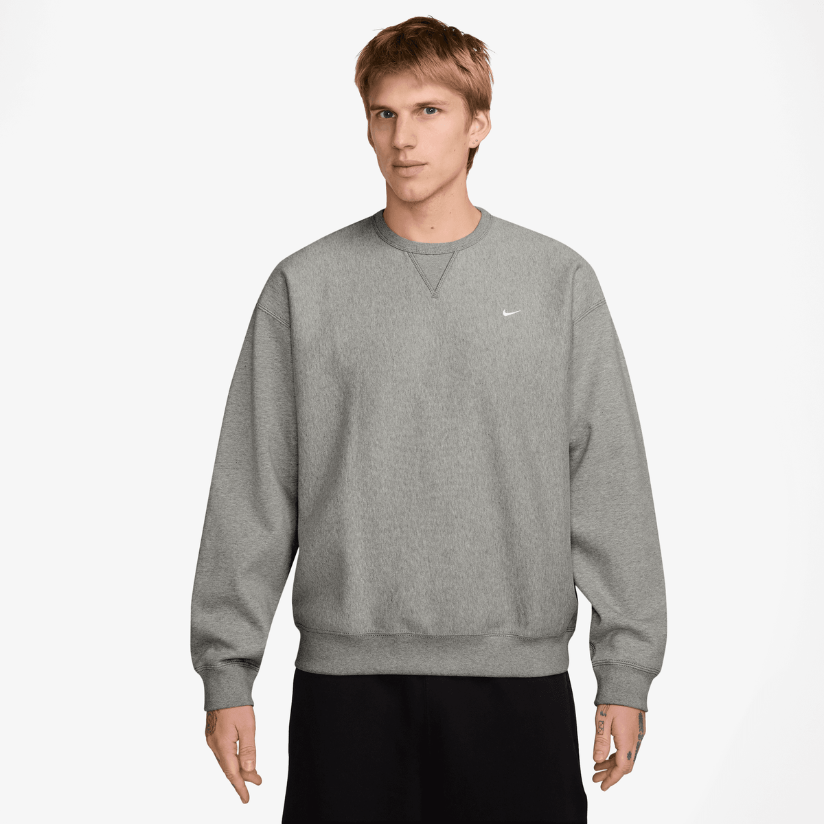 Men's Nike Solo Swoosh Fleece Crew