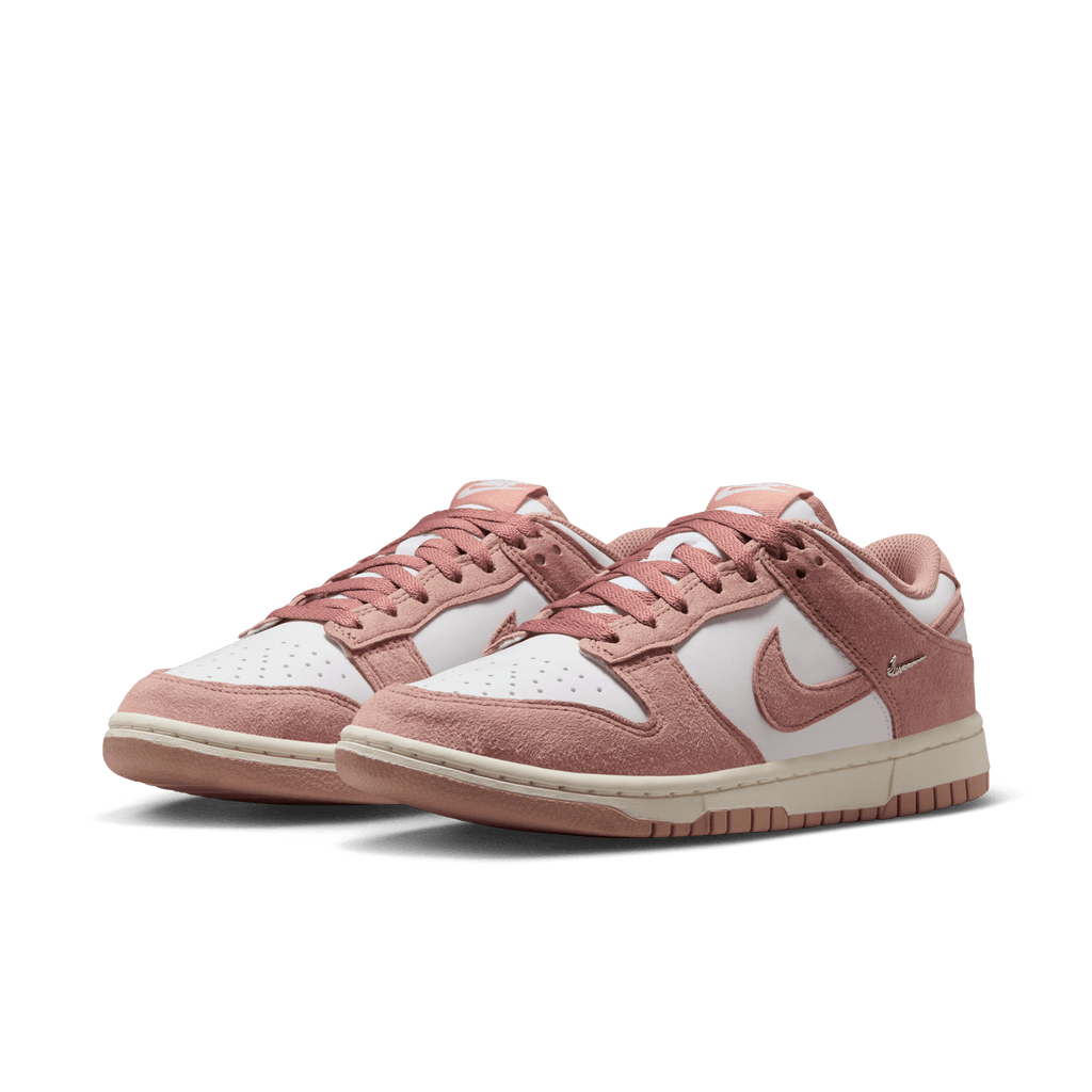 Women's Nike Dunk Low "Rose Whisper Mini Swoosh"