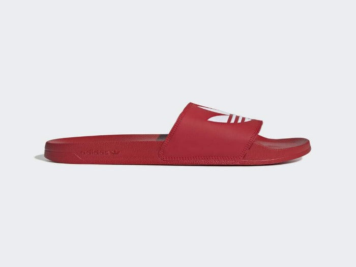 New Arrival Adidas Original ADILETTE LITE SLIDES Men - LUSRED/FTWWHT/ROULUX