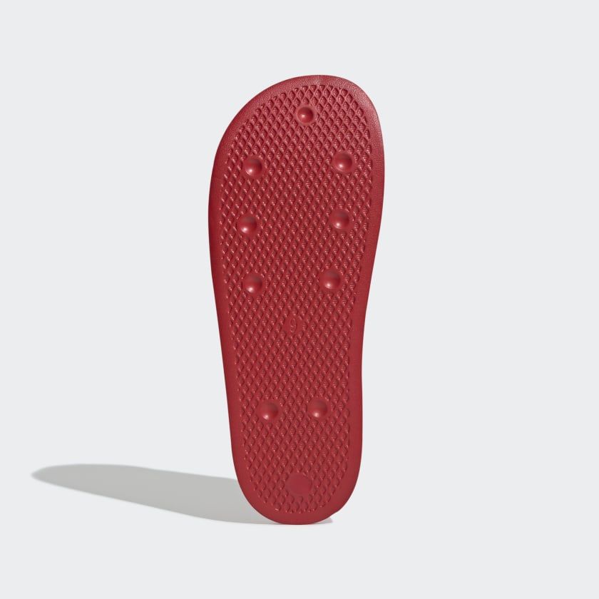 New Arrival Adidas Original ADILETTE LITE SLIDES Men - LUSRED/FTWWHT/ROULUX