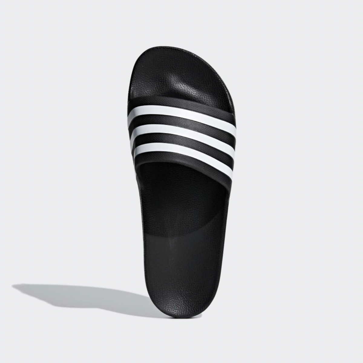 New Arrival Adidas Original Adilette AQUA  -BLACK WHITE