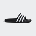 New Arrival Adidas Original Adilette AQUA  -BLACK WHITE