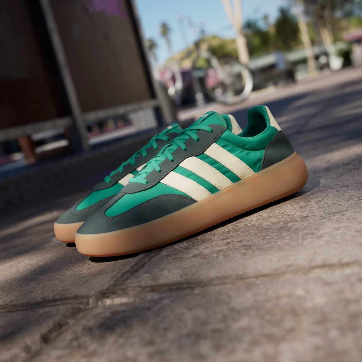 New Arrival Adidas Original BARREDA DECODE Men -GREEN / CHARCOAL TAN