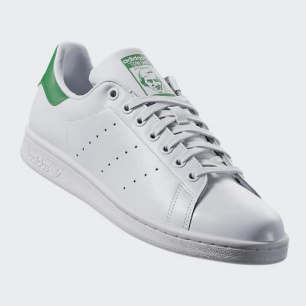 New Arrival Adidas Original STAN SMITH Men - WHITE GREEN /FTWBLA/VERT