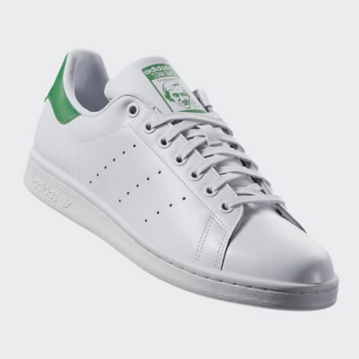 New Arrival Adidas Original STAN SMITH Men - WHITE GREEN /FTWBLA/VERT