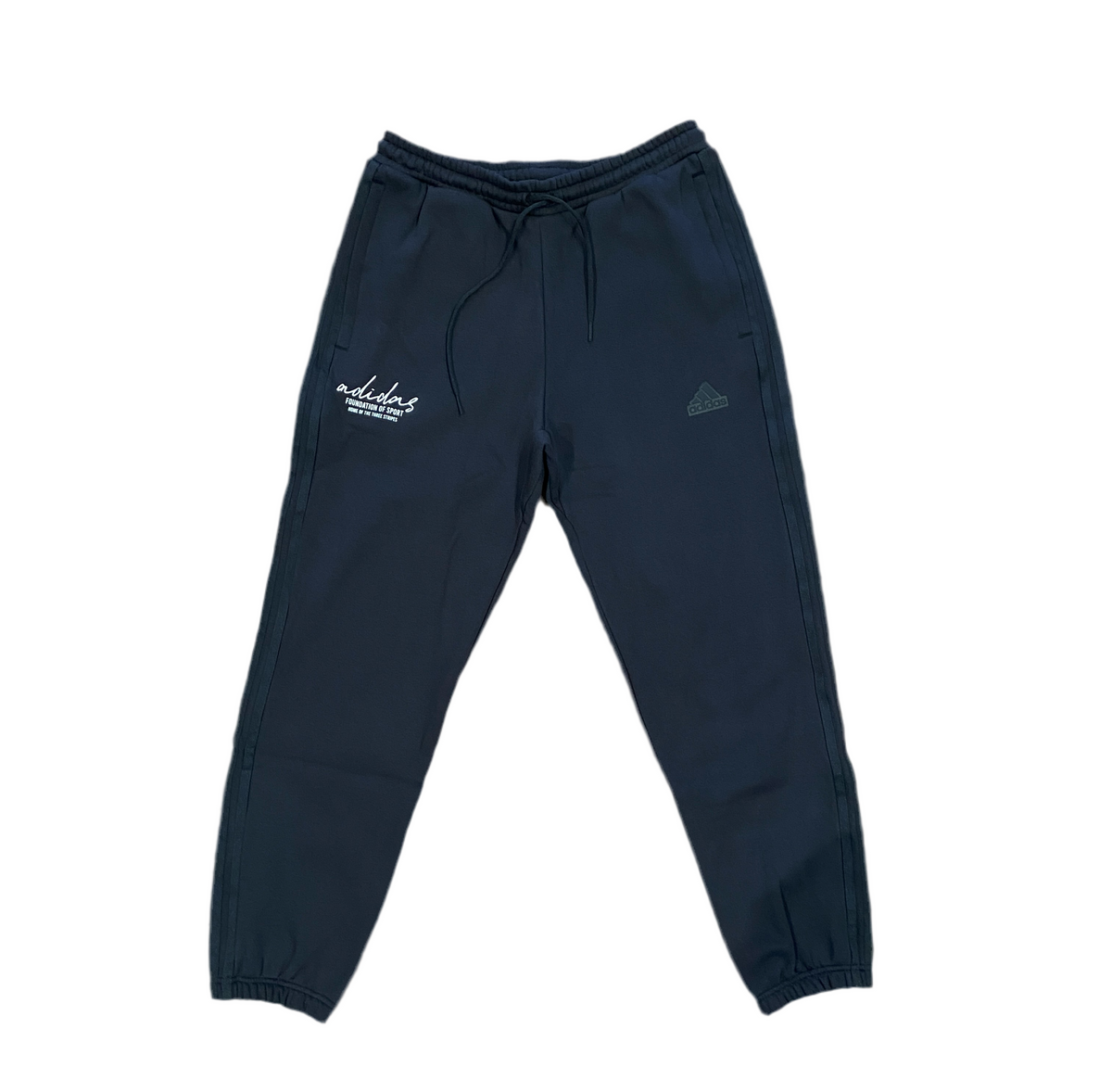 New Arrival Adidas Originals Men BL FLEECE HOODY SWEATSUIT-BLACK