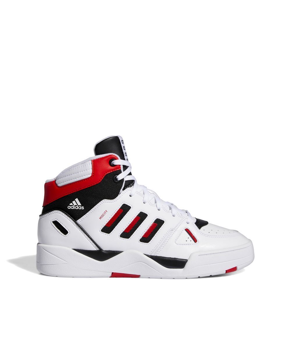New Arrival Adidas Original MIDCITY MID Men -WHITE RED BLACK
