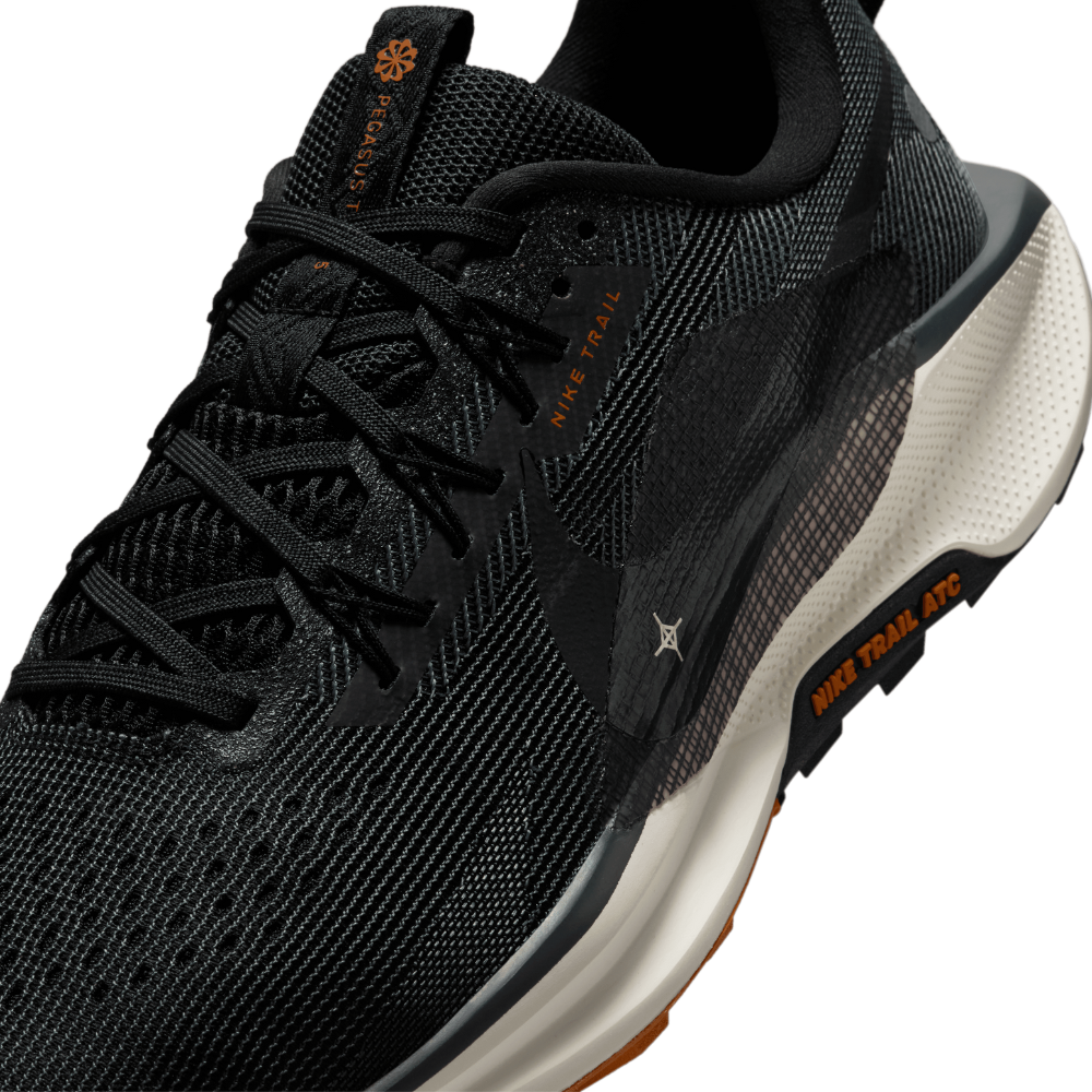 Top Seller ReactX Pegasus Trail 5 Men's :Black | Off Noir