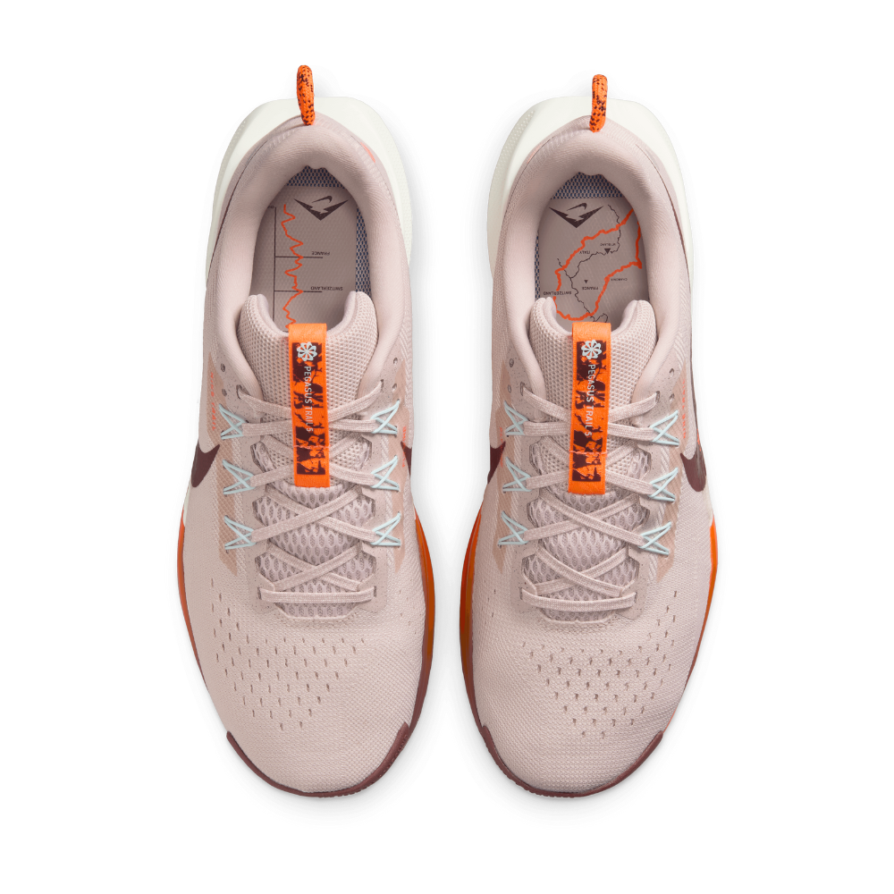 Top Seller ReactX Pegasus Trail 5 Men's :Silt Red | Hyper Crimson