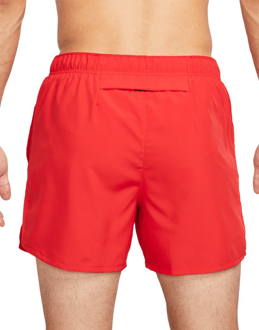 Top Seller Men's Dri-FIT Challenger 5" Brief-Lined Versatile Shorts :University Red | Reflective Silver