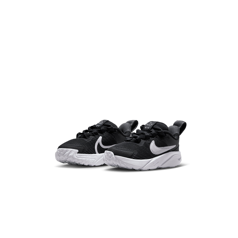 Top Seller Star Runner 4 (TDV) Baby & Toddler :Black | White