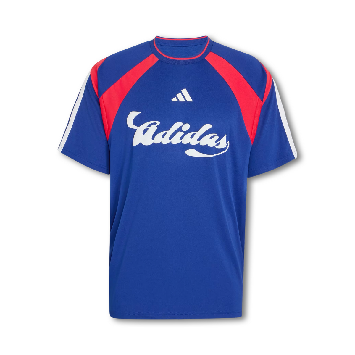 New Arrival Adidas Original TIRO NP -SOCCER JERSEY Men -ROYAL BLUE RED/MYSINK/WHITE/PURRUB