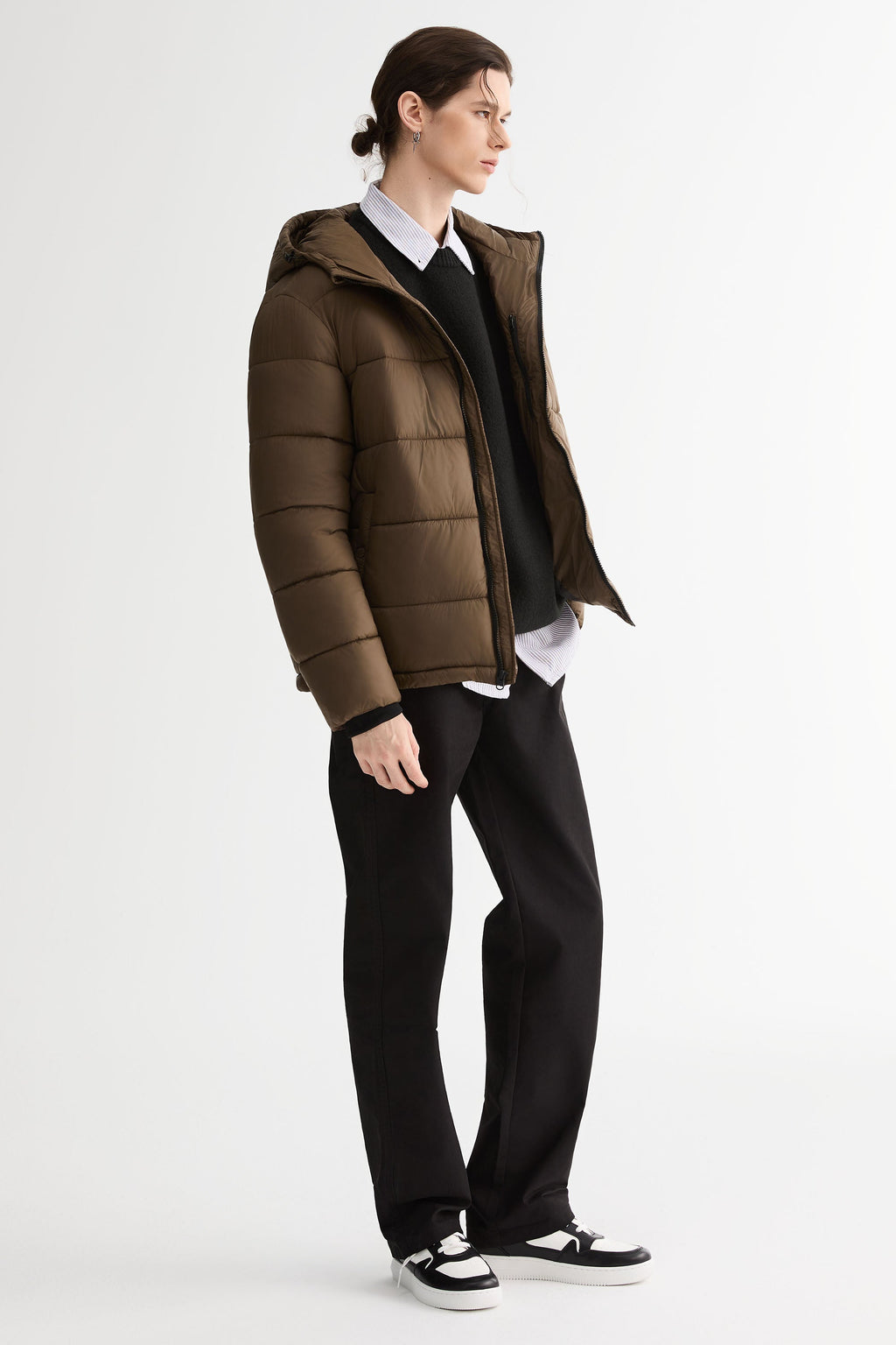 Hot-Sale Essential Hooded Puffer Jacket with Quilted Finish
