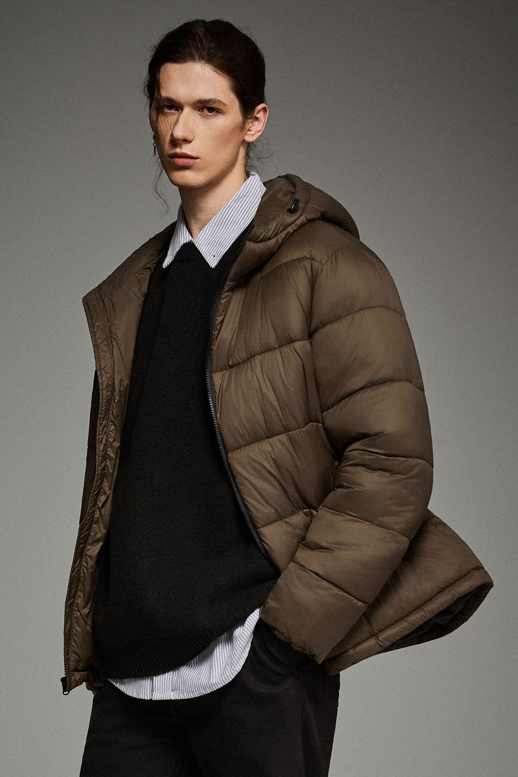 Hot-Sale Essential Hooded Puffer Jacket with Quilted Finish