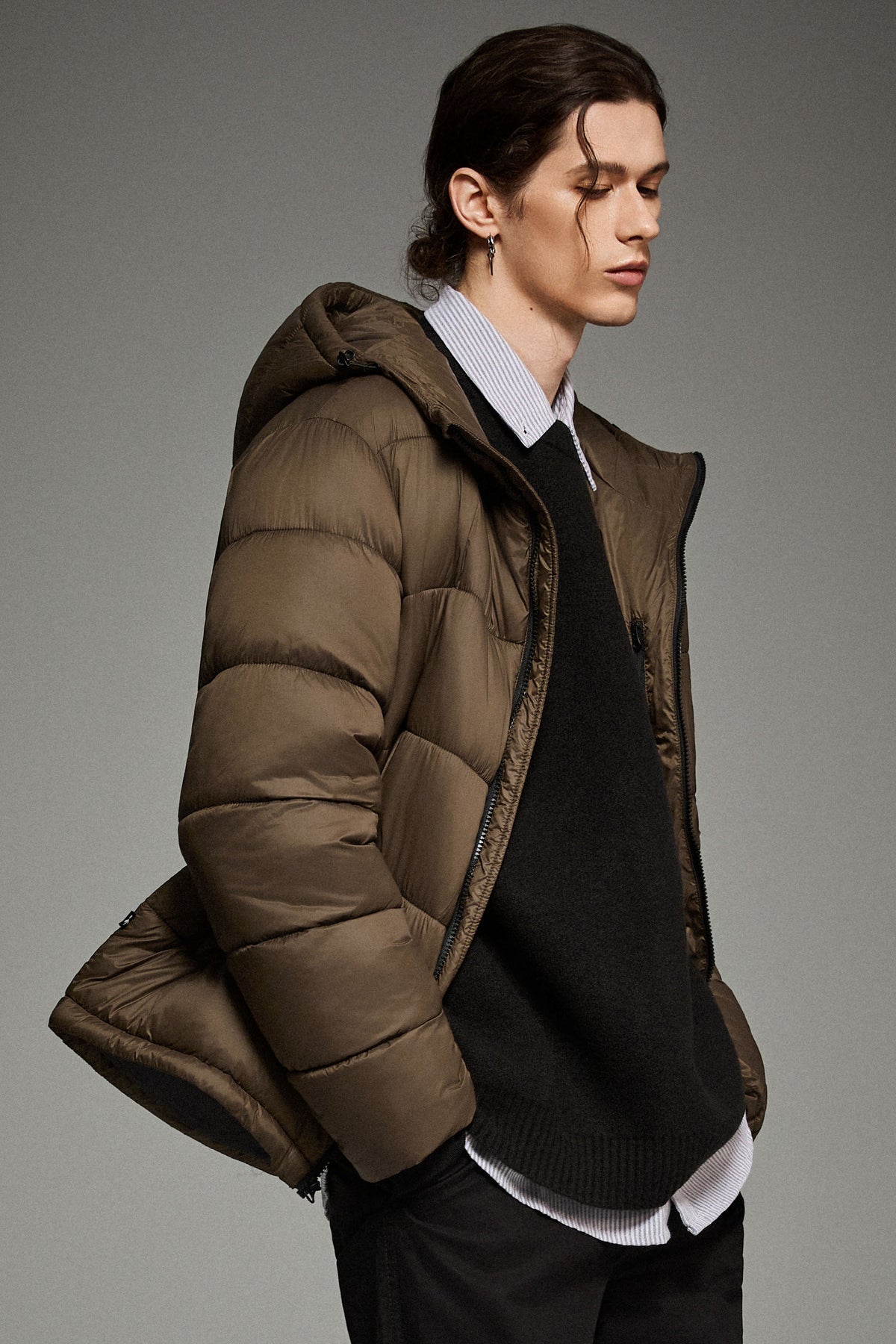Hot-Sale Essential Hooded Puffer Jacket with Quilted Finish
