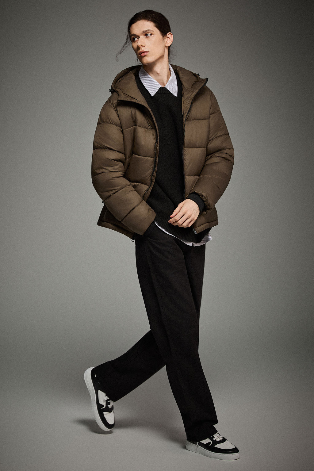 Hot-Sale Essential Hooded Puffer Jacket with Quilted Finish