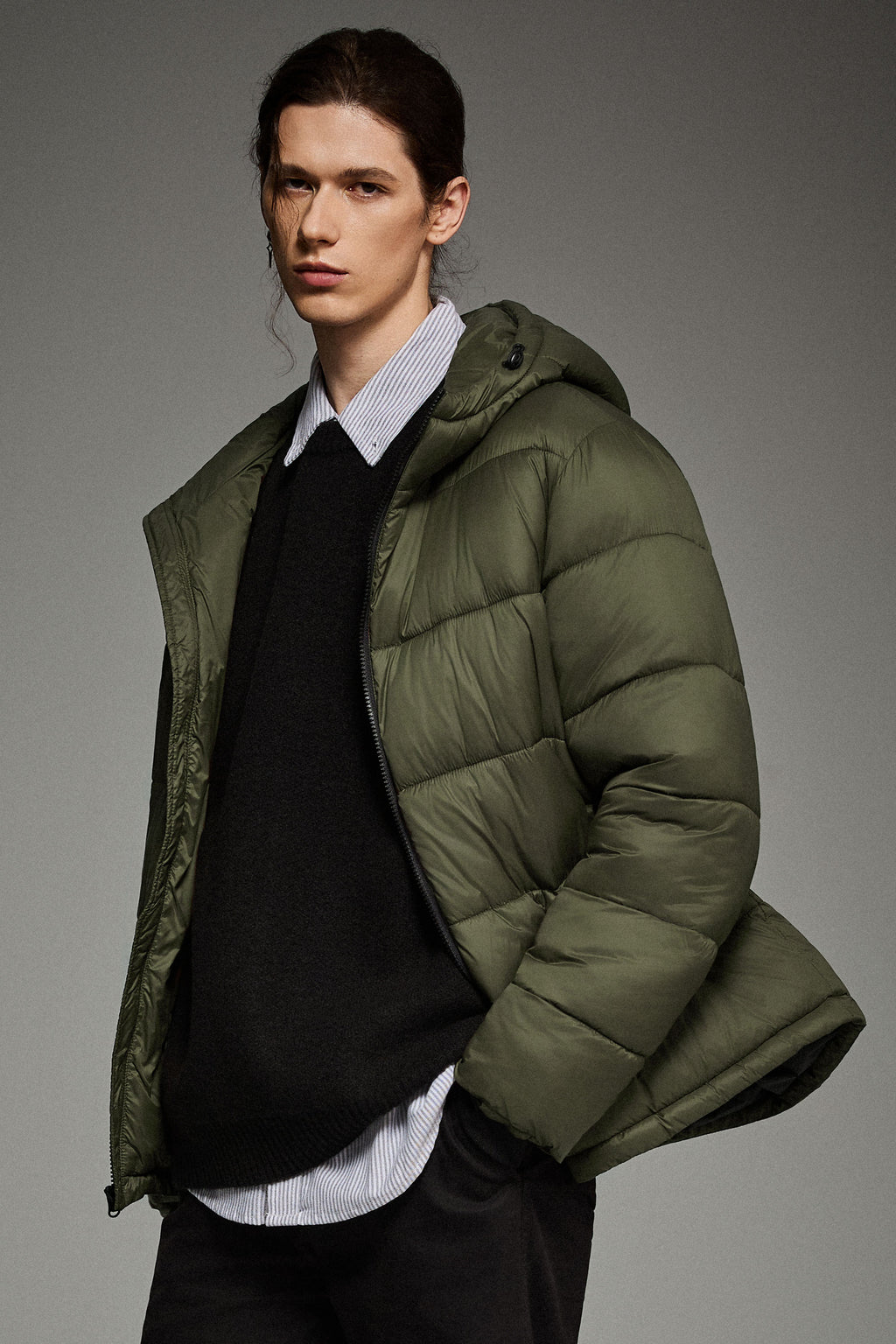 Hot-Sale Essential Hooded Puffer Jacket with Quilted Finish