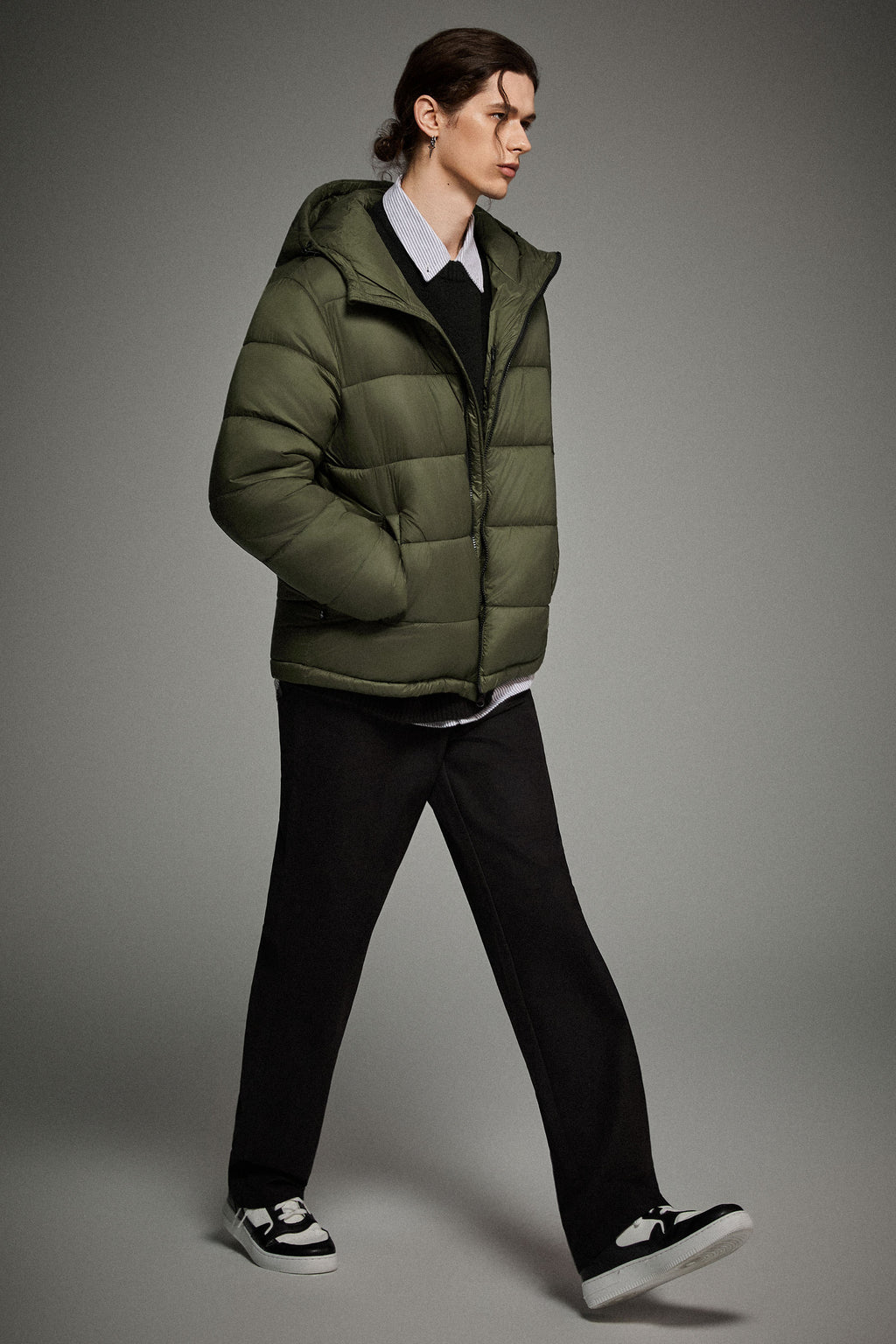 Hot-Sale Essential Hooded Puffer Jacket with Quilted Finish