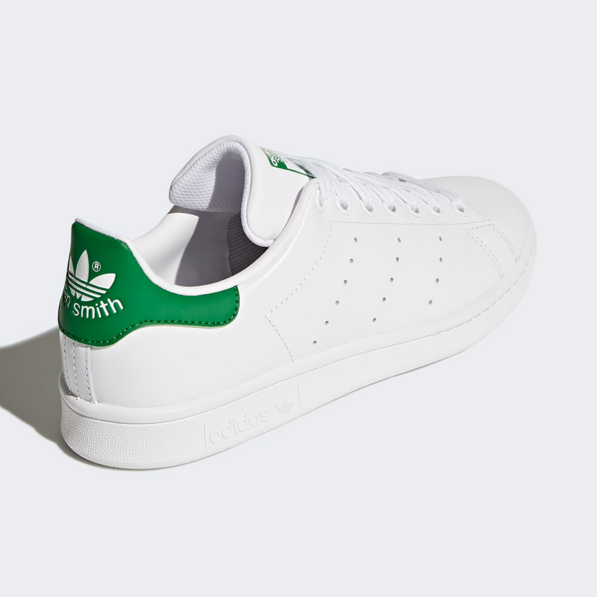 New Arrival Adidas Original STAN SMITH Men - WHITE GREEN /FTWBLA/VERT