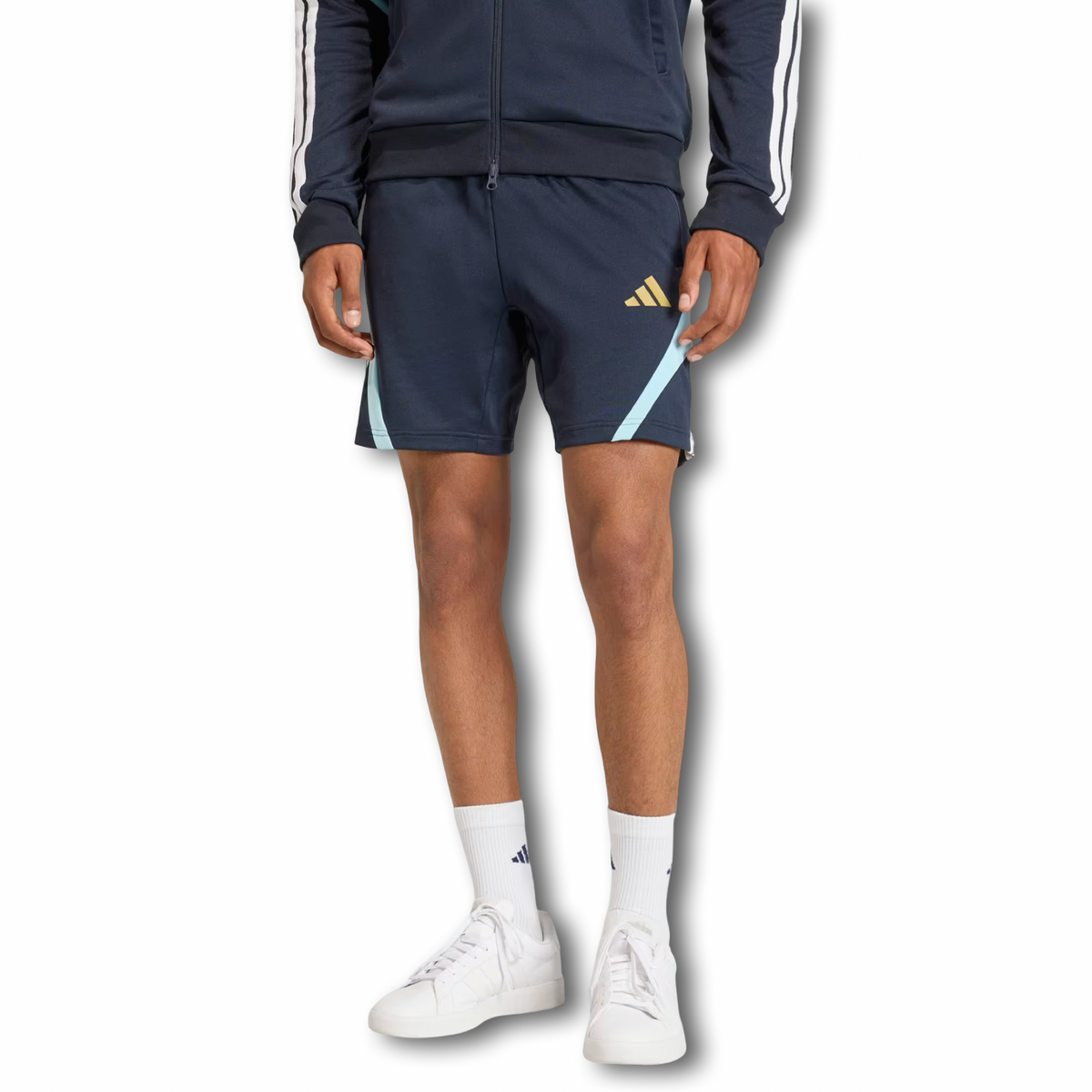 New Arrival Adidas Original M TIRO NP MULTI SPORT SHORT Men -NTNAVY/CEBLU/WHITE