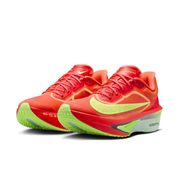 Top Seller Zoom Fly 6 Women's :Bright Crimson | Lime