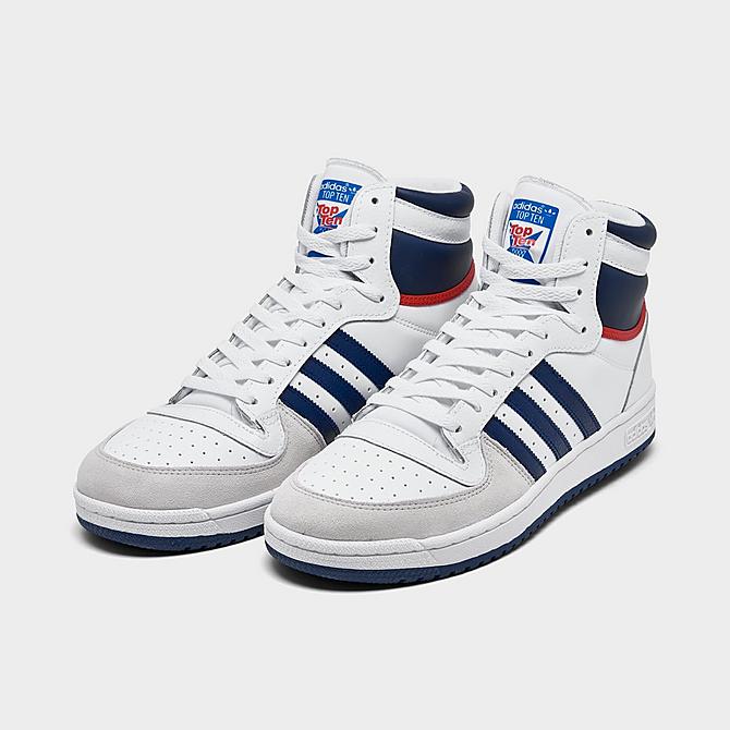 New Arrival Adidas Originals TOP TEN RB  MEN-WHITE NAVY RED
