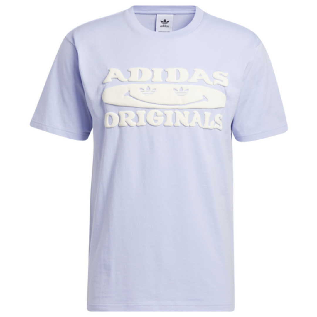 New Arrival ADIDAS ORIGINALS MEN SMILE TEE- VIOLET TONE