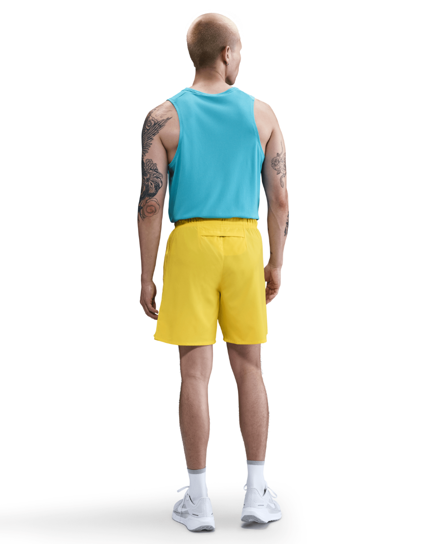 Top Seller Men's Challenger Run Energy Dri-FIT 7" Unlined Running Shorts :Lightening | Glacier Blue