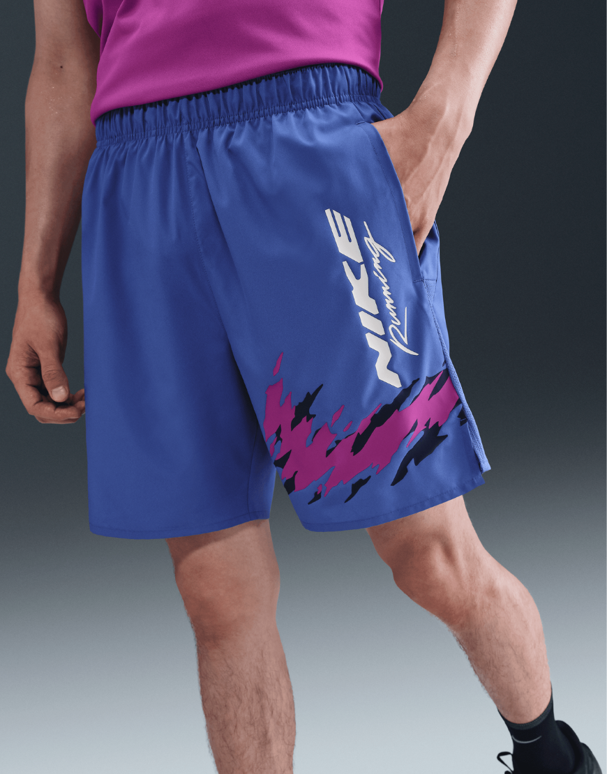 Top Seller Men's Challenger Dri-FIT 7" Brief-Lined Running Shorts (2 colors)