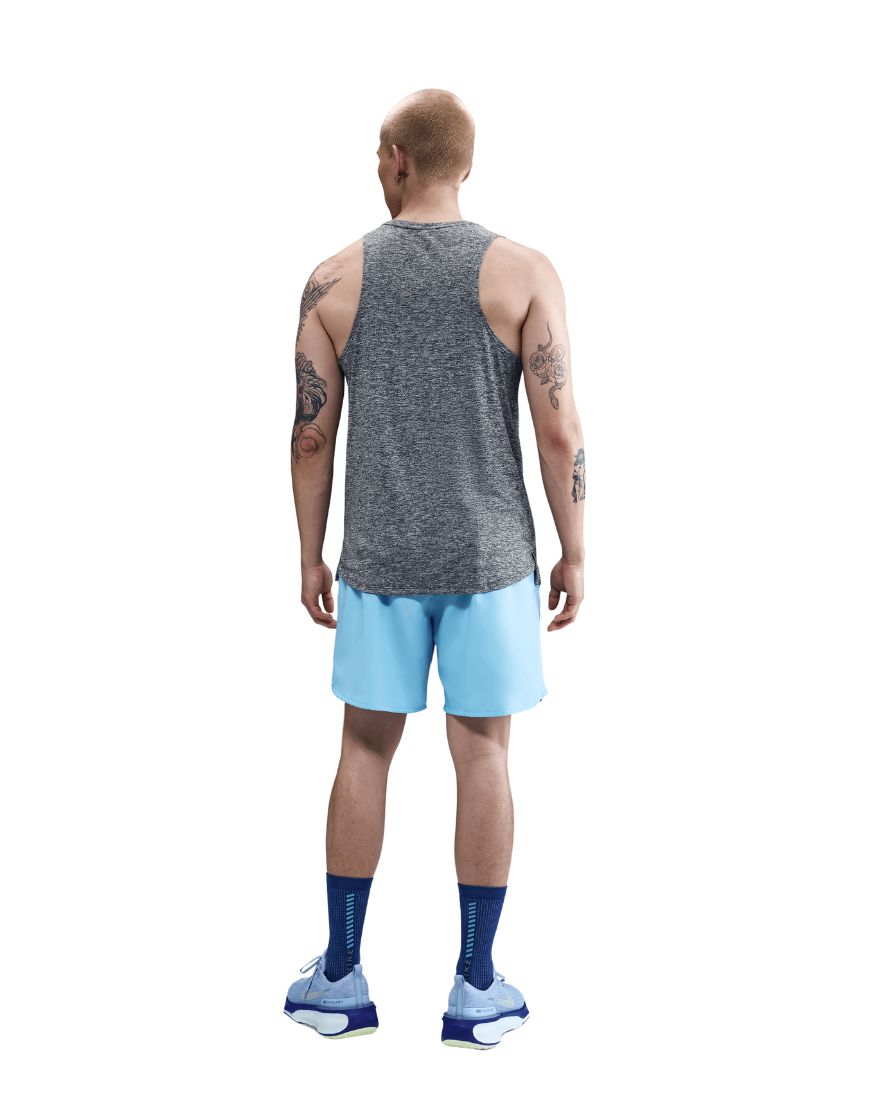 Top Seller Men's Dri-FIT ADV Running Tank Top :Thunder Blue | Reflective Silver