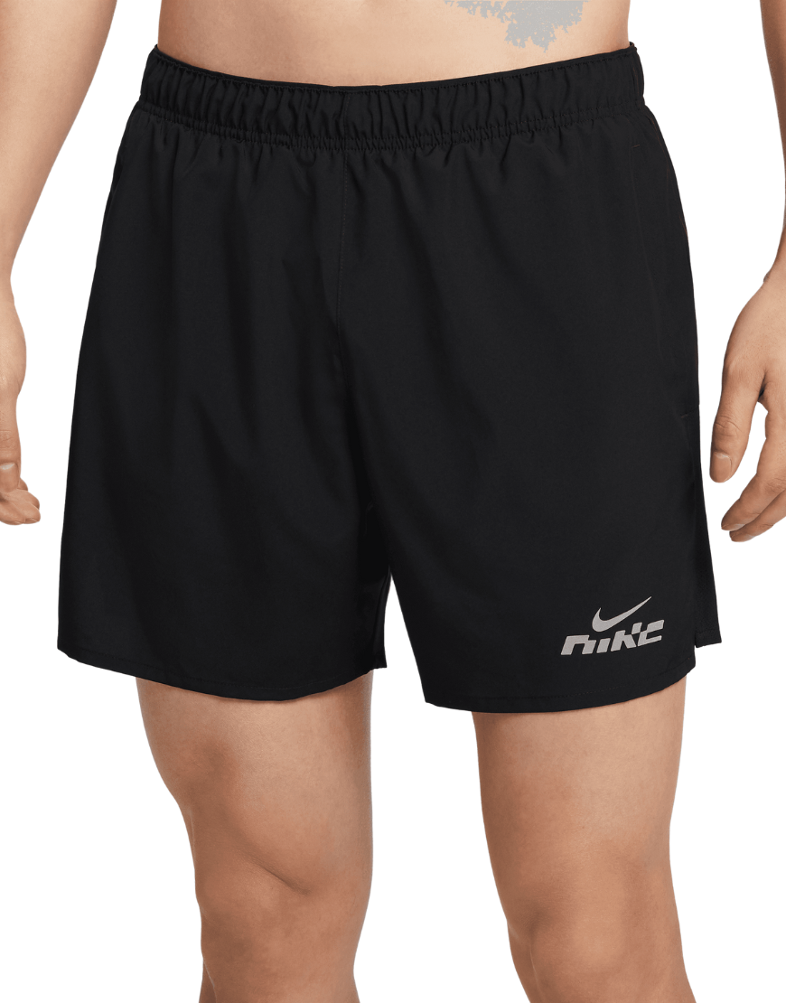 Top Seller Men's Challenger Flash Dri-FIT 5" Brief-Lined Running Shorts :Black