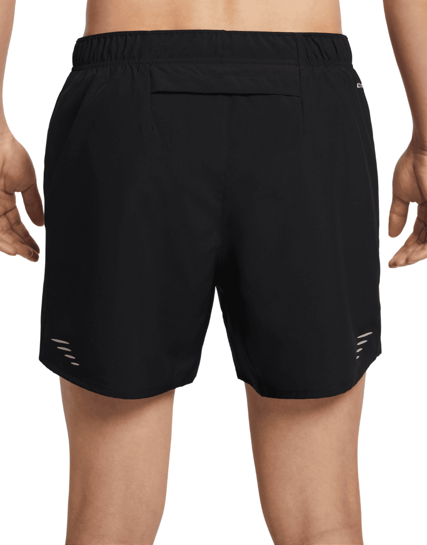 Top Seller Men's Challenger Flash Dri-FIT 5" Brief-Lined Running Shorts :Black