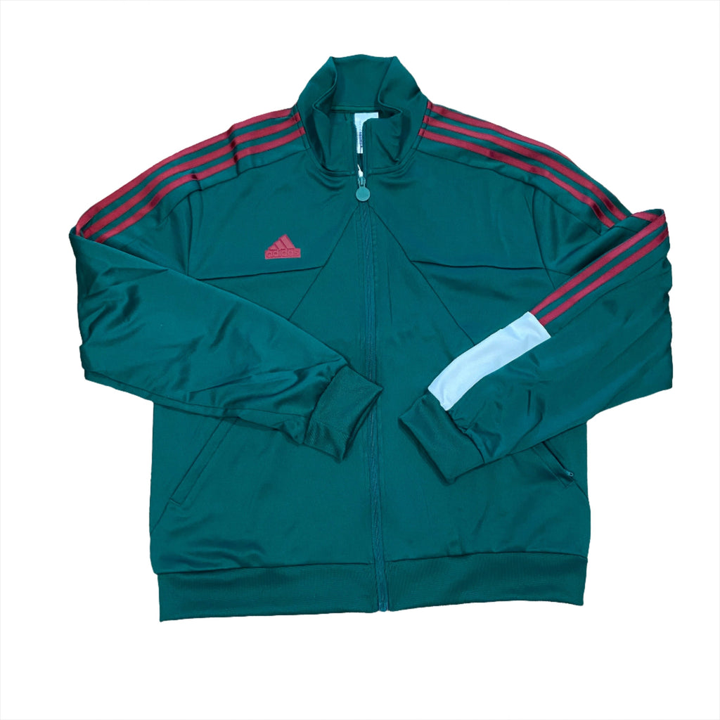 New Arrival Adidas Original M TIRO NTPK TT TRACKSUITS Men -DARK GREEN /CLOWHI/CBURGUNDY