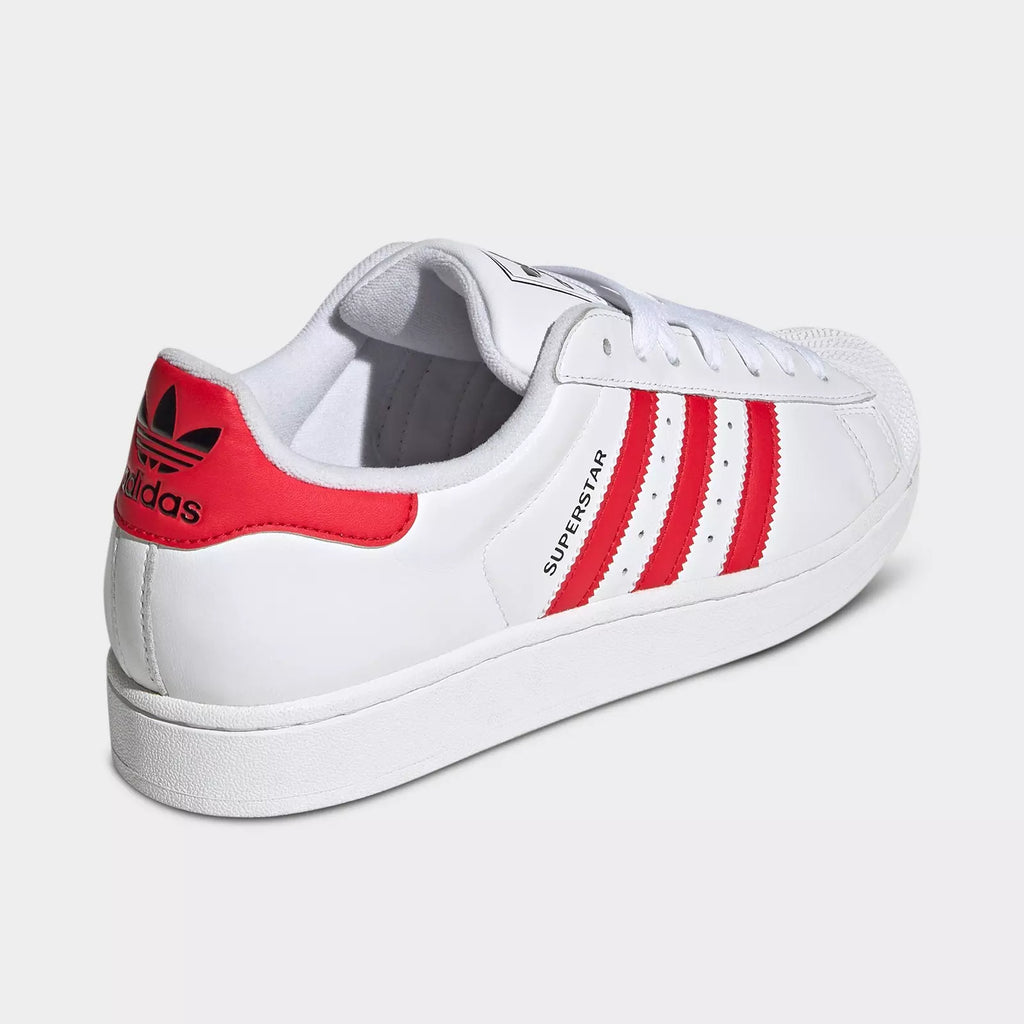New Arrival Adidas Original SUPERSTAR II Men -WHITE /BETSCARLET/BLACK