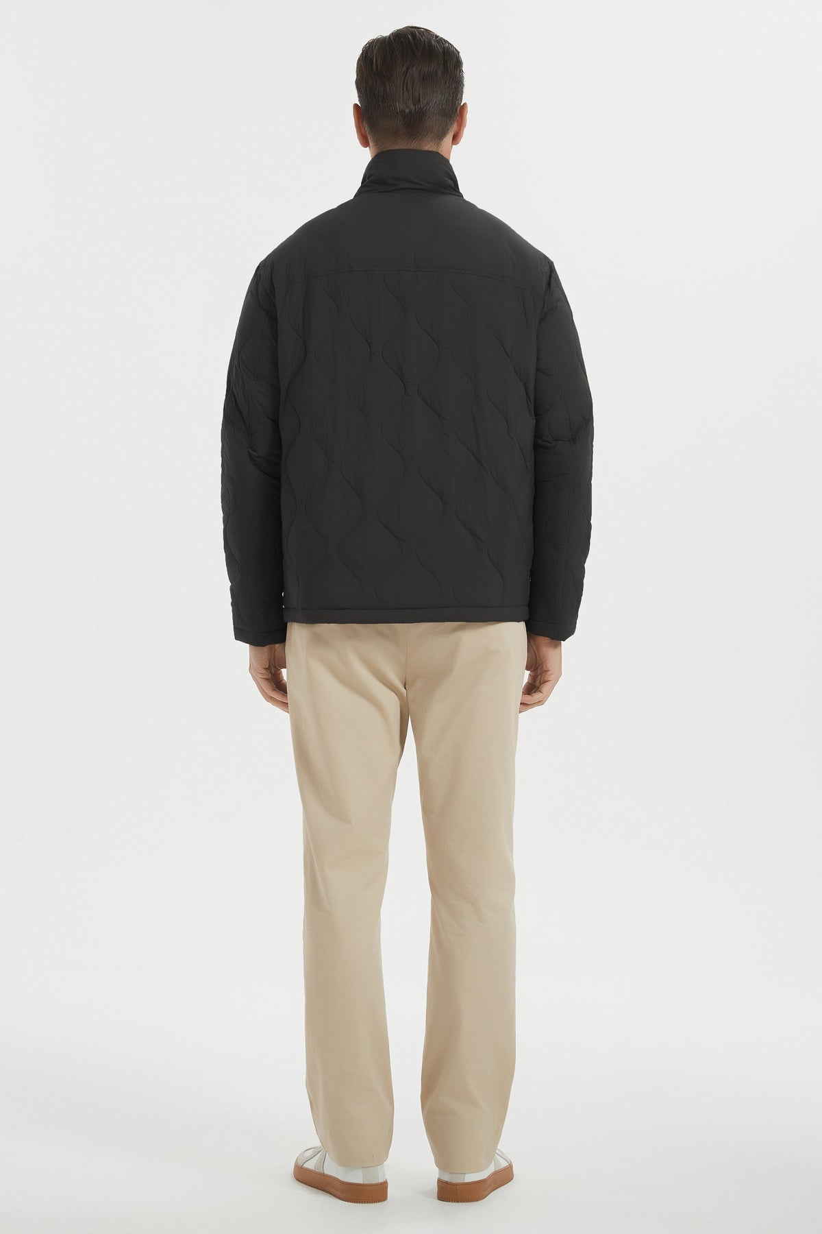 Hot-Sale Lightweight Quilted Down Bomber Jackets Full Zip