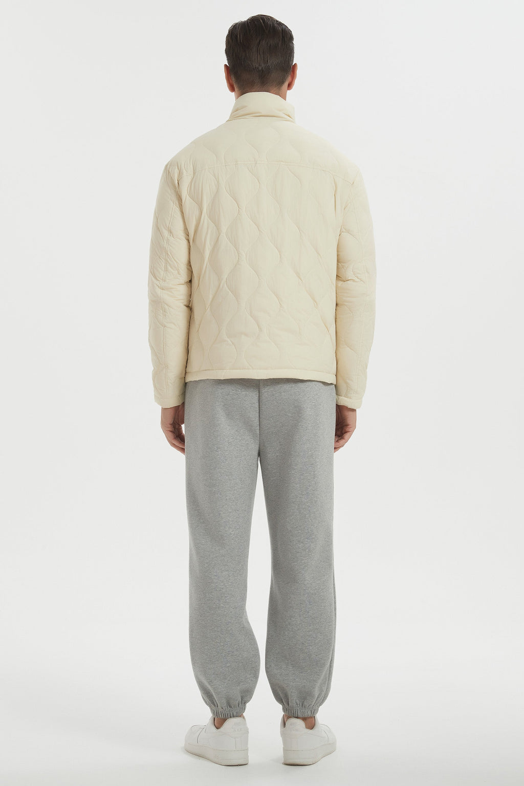 Hot-Sale Lightweight Quilted Down Bomber Jackets Full Zip