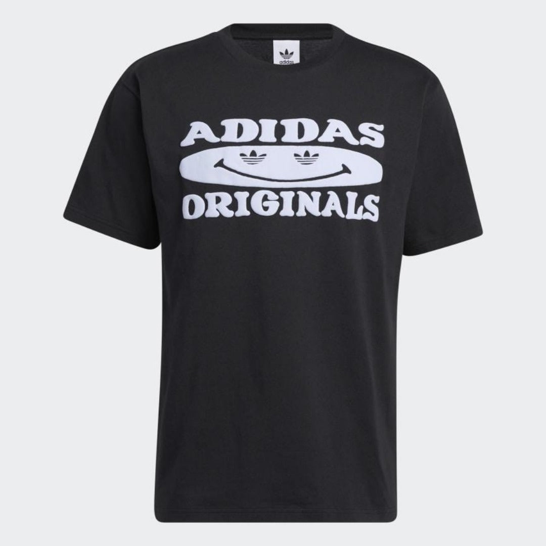 New Arrival ADIDAS ORIGINALS MEN SMILE TEE- BLACK