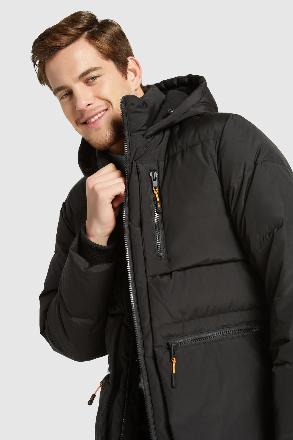 Hot-Sale 092 Universe Hooded Thickened Down Jacket