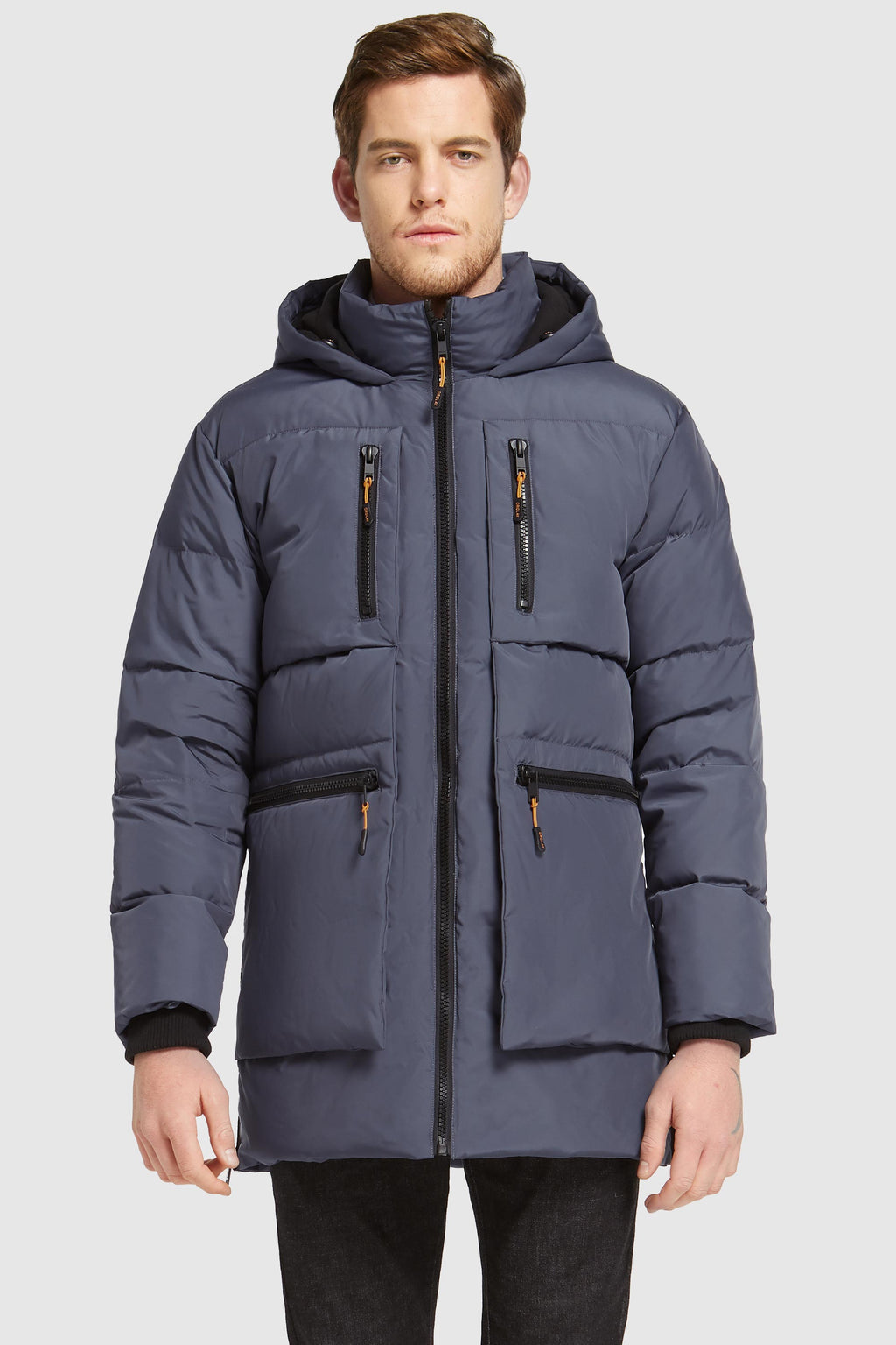 Hot-Sale 092 Universe Hooded Thickened Down Jacket