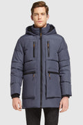 Hot-Sale 092 Universe Hooded Thickened Down Jacket