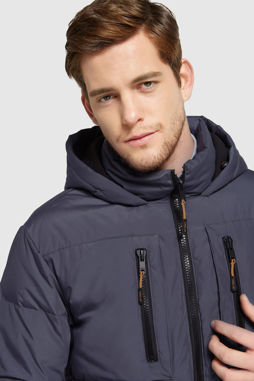 Hot-Sale 092 Universe Hooded Thickened Down Jacket