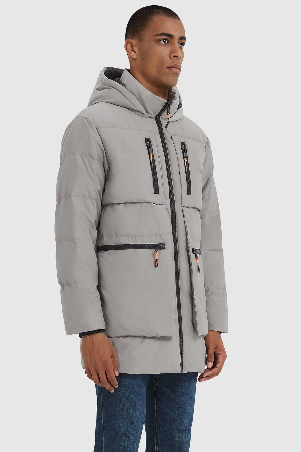 Hot-Sale 092 Universe Hooded Thickened Down Jacket